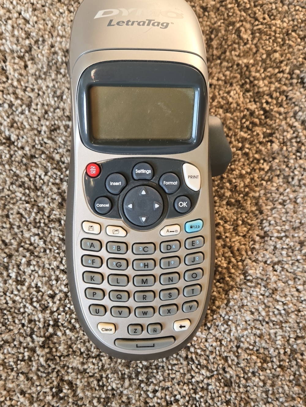 Dymo LetraTag Label Maker in Silver and Black